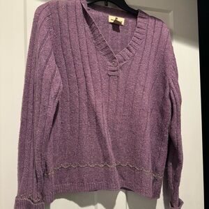 Woolrich purple medium sweater